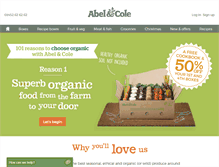 Tablet Screenshot of abelandcole.co.uk